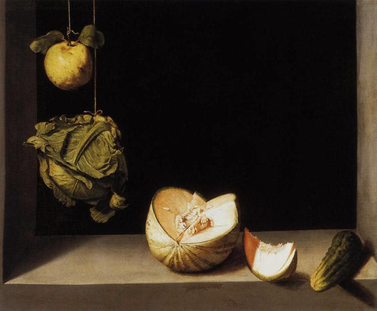 Juan Sanchez-Cotan Fruit Still Life (mk14) oil painting image